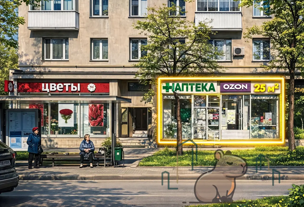 25 м² в центре под Ярмарку